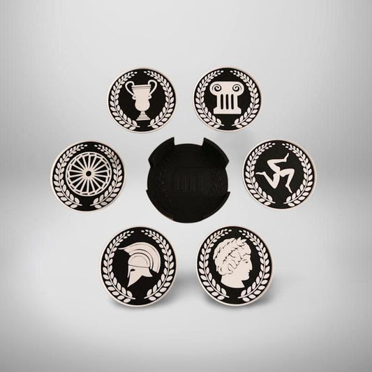 Roman Symbolism Coaster Set
