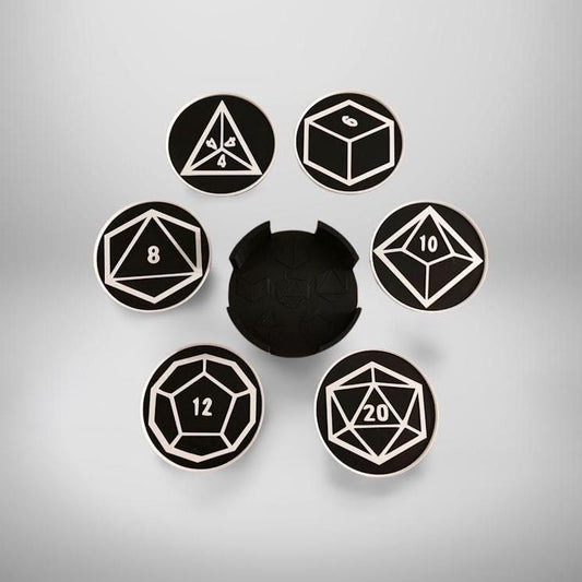 Dice Coaster Set