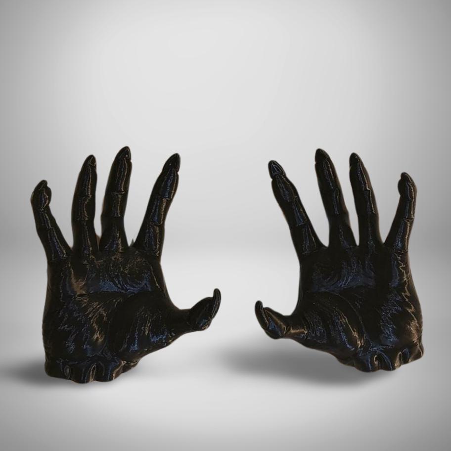 Wall-Mounted Demon Hands