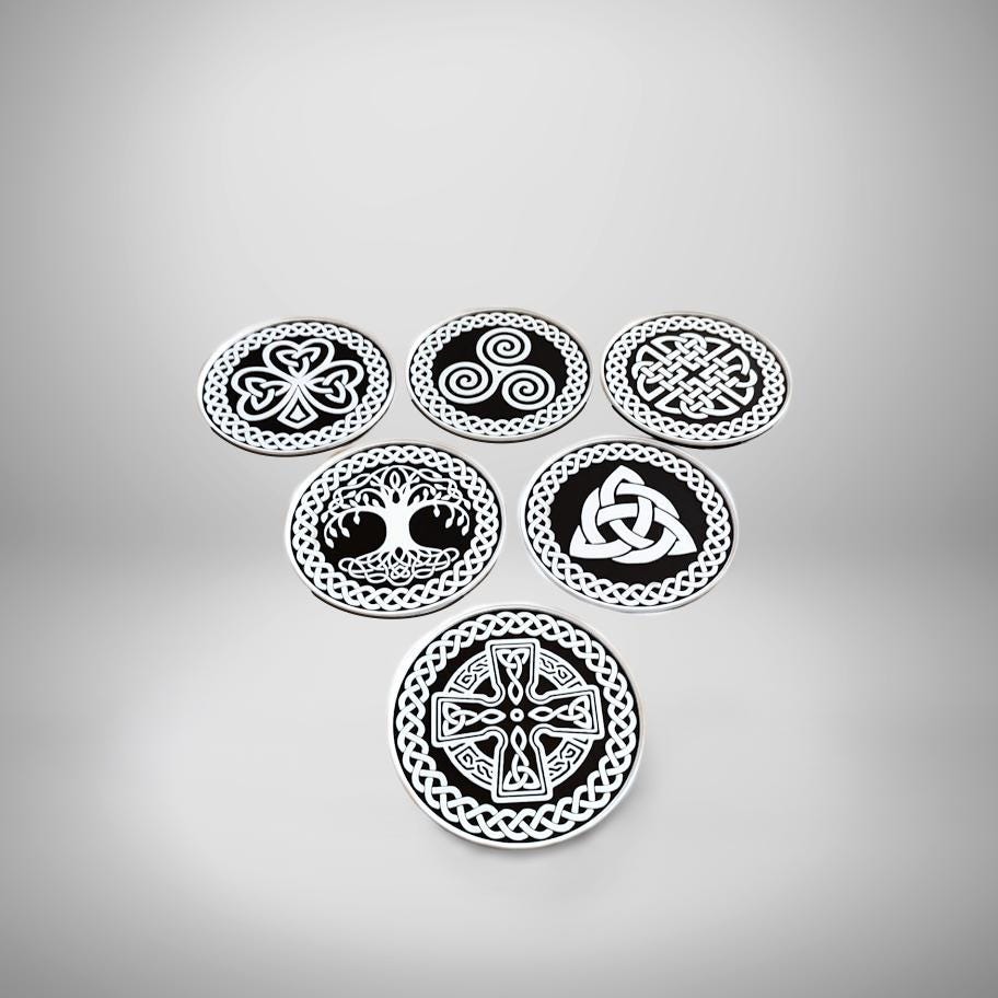 Celtic Symbolism Coaster Set