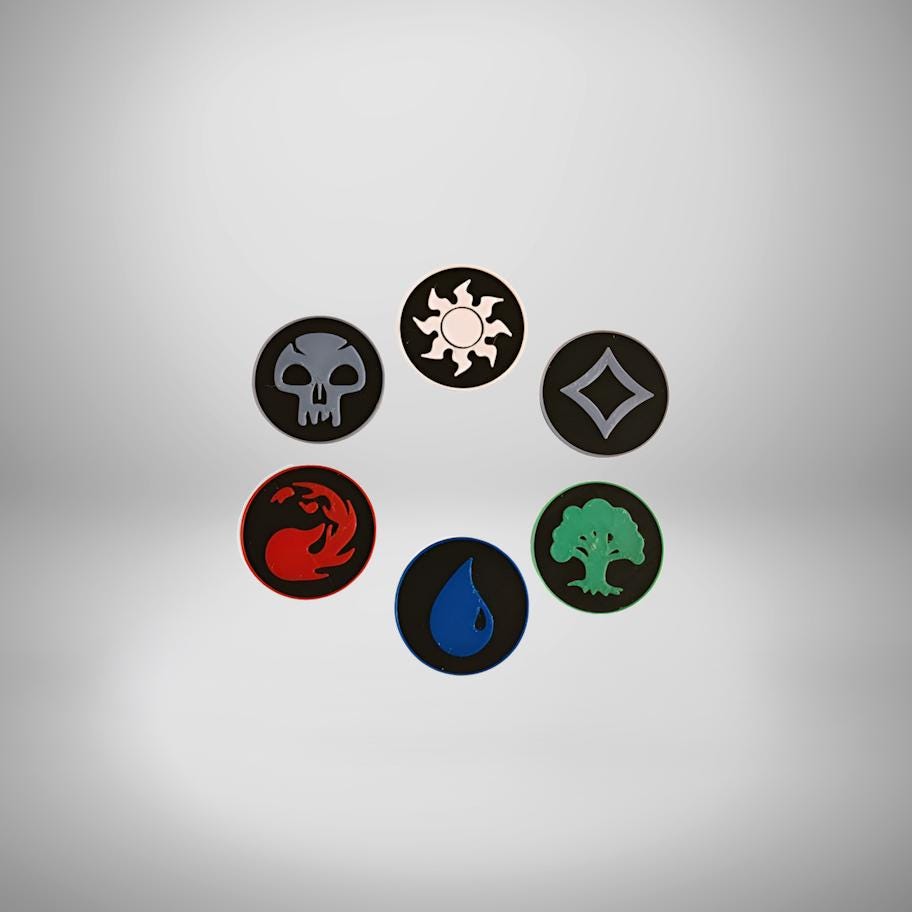 Magic the Gathering Cabinet or Drawer Knobs
