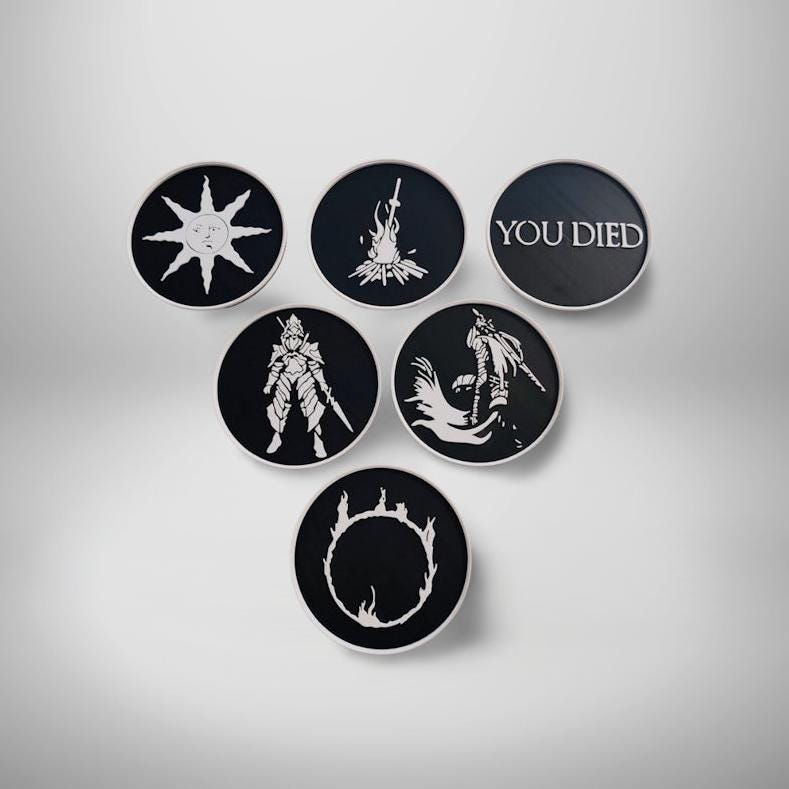 Dark Souls Coaster Set