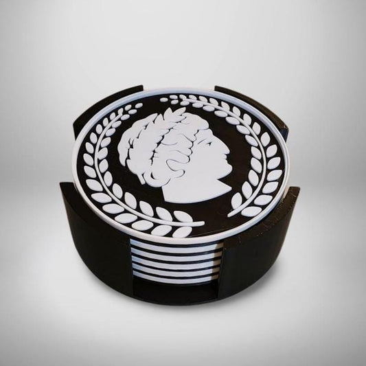 Roman Symbolism Coaster Set