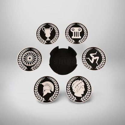 Roman Symbolism Coaster Set