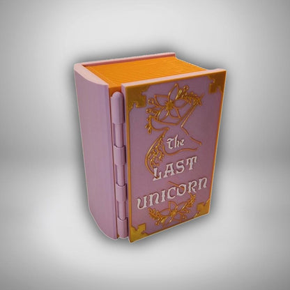 The Last Unicorn Book Deck Box / Dice or Jewelry Box