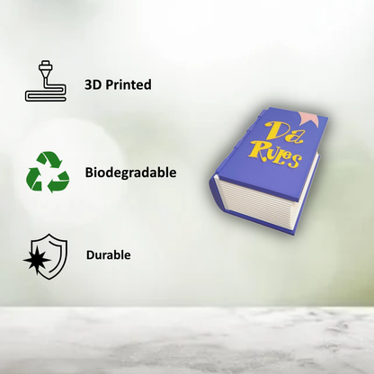 Da Rules Book Deck Box / Dice or Jewelry Box