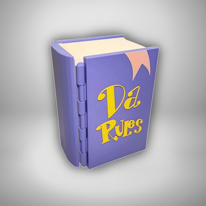 Da Rules Book Deck Box / Dice or Jewelry Box