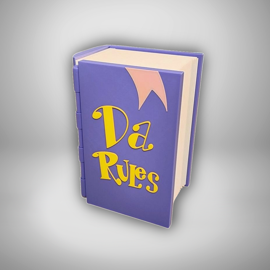 Da Rules Book Deck Box / Dice or Jewelry Box
