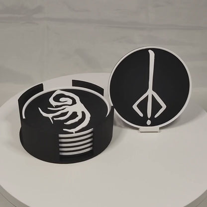 Bloodborne Caryll Rune Coaster Set