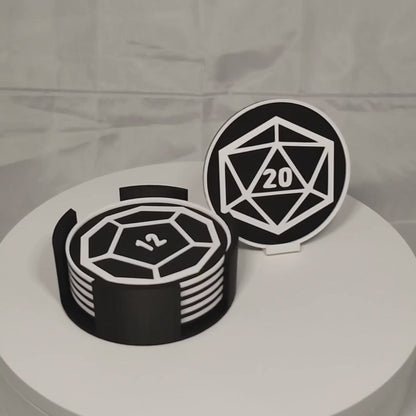 Dice Coaster Set
