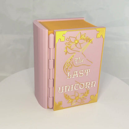 The Last Unicorn Book Deck Box / Dice or Jewelry Box